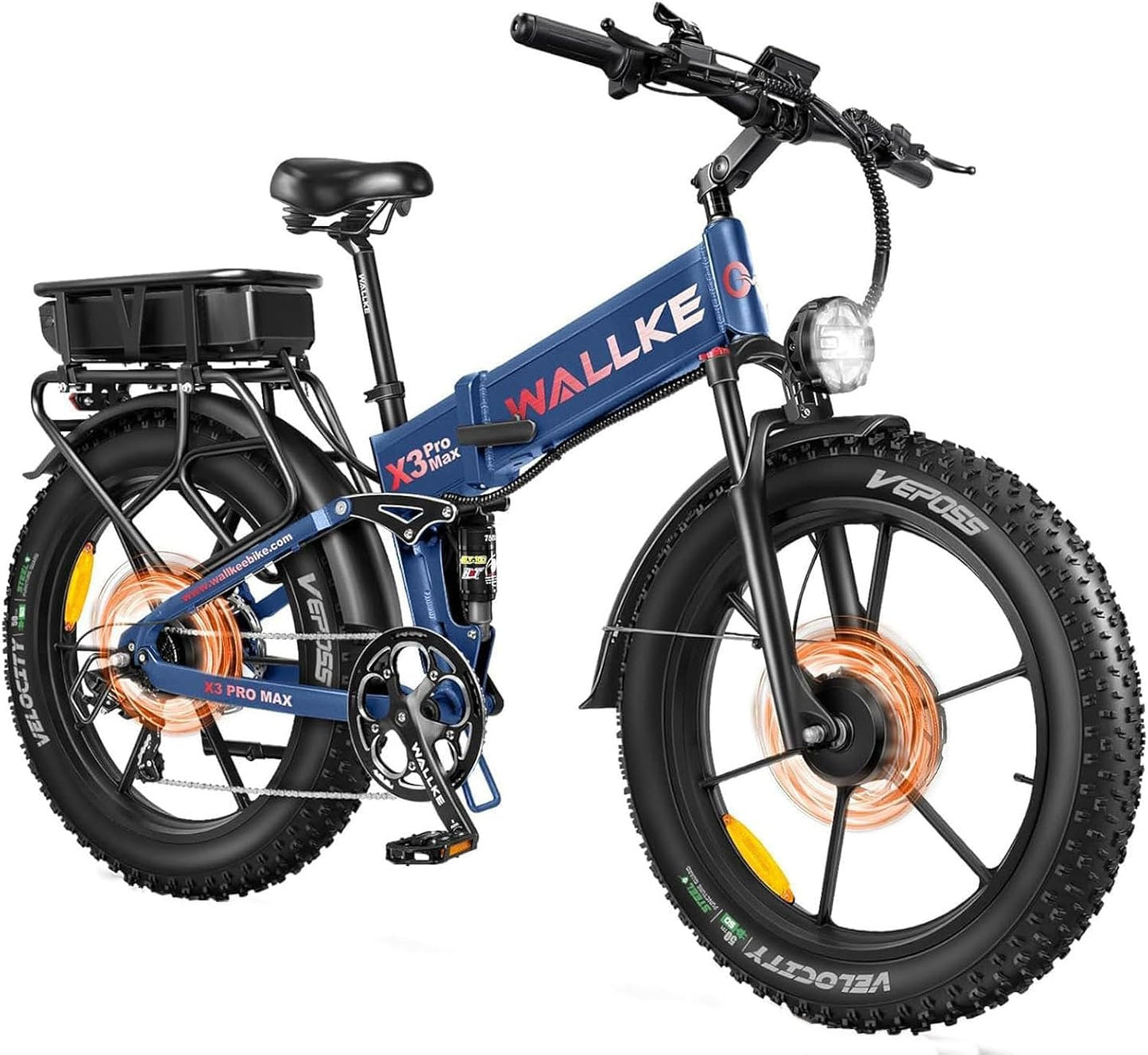 2800W Dual Motor Electric Bike for Adults