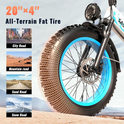 1500W Folding Electric Bike for Adults